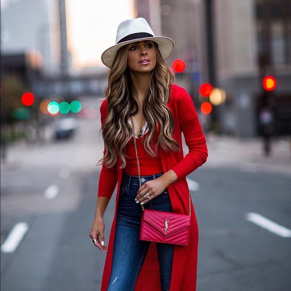 Tularosa Jackets & Blazers - Red duster jacket